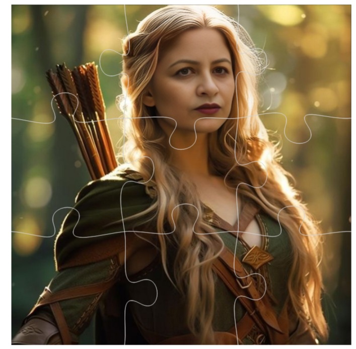 She, but brave & strong