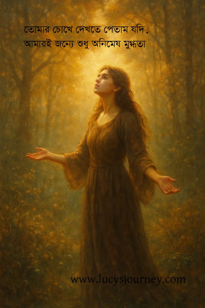 তোমার চোখে দেখতে পেতাম যদি...